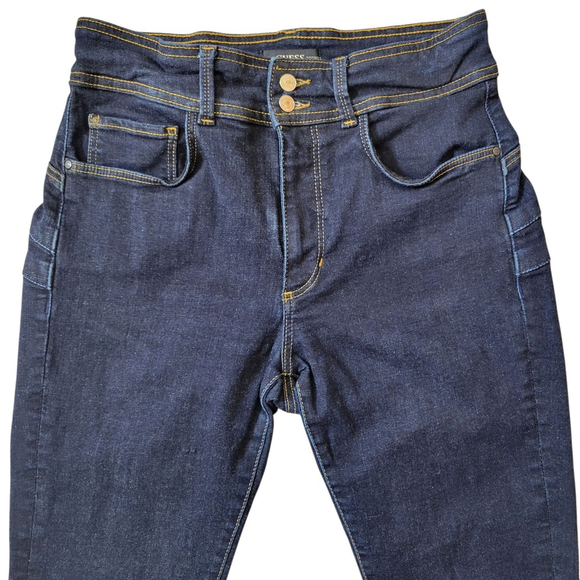 GUESS Women's Shape Up Skinny High Jeans Jeanologia Low Impact 30 Inseam 29" - Picture 6 of 11